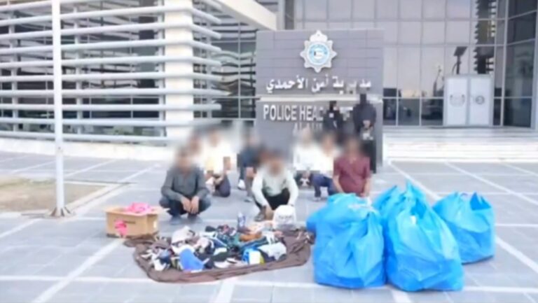 حملة-أمنية-في-الأحمدي-تضبط-مخالفين-ومطلوبين-وبائعين-جائلين