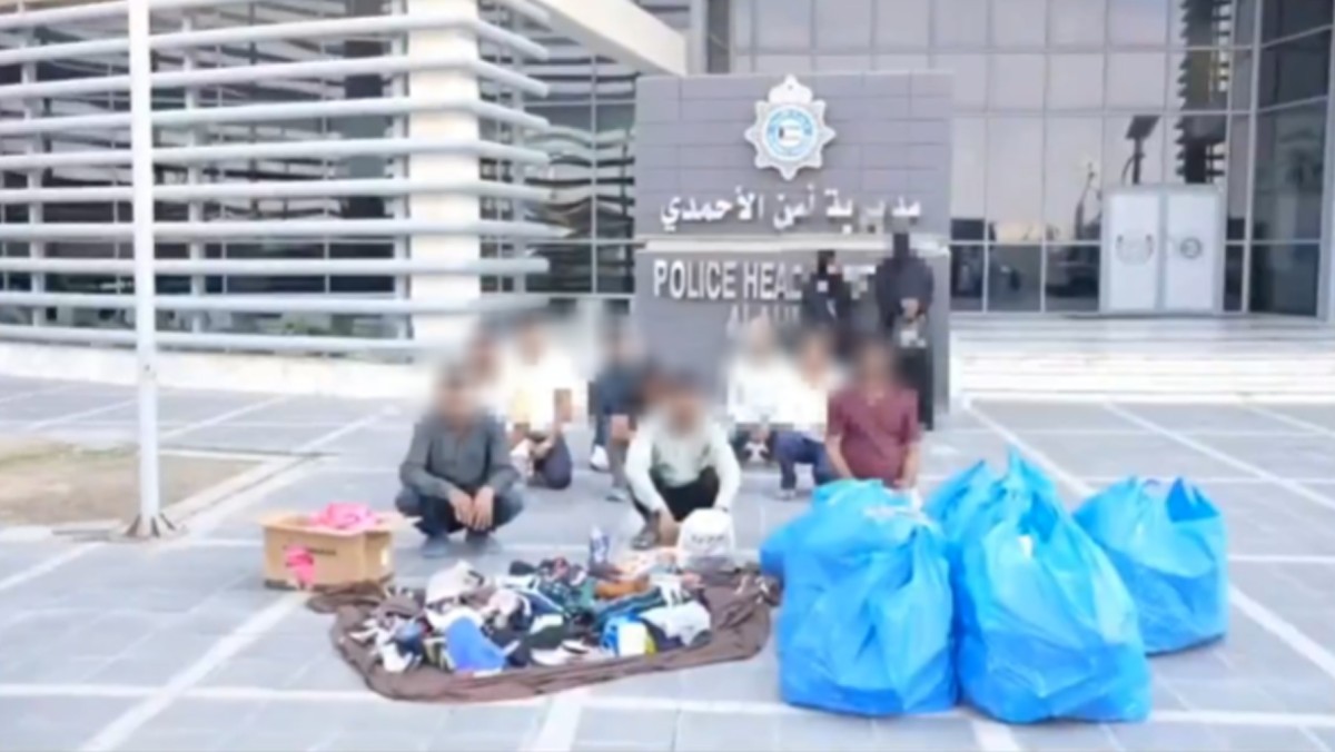 حملة-أمنية-في-الأحمدي-تضبط-مخالفين-ومطلوبين-وبائعين-جائلين