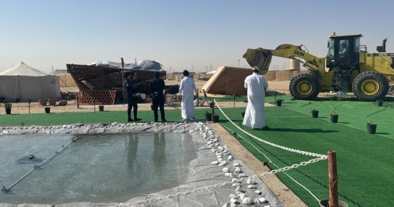 'البلدية':-إزالة-167-مخيماً-مخالفاً-في-المنطقة-الجنوبية