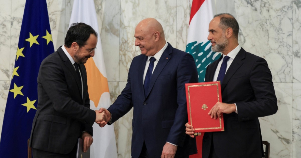 لبنان-وقبرص-يوقعان-اتفاقية-ترسيم-الحدود-البحرية