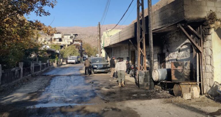 شهداء-ومصابون-جراء-عدوان-إسرائيلي-على-بلدة-بيت-جن-بريف-دمشق