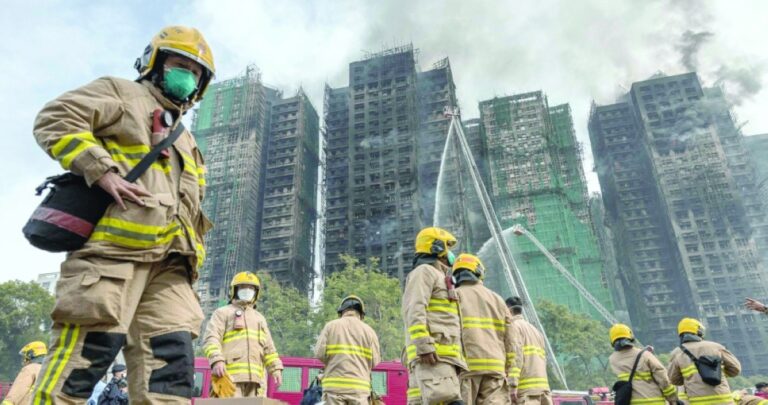 ارتفاع-ضحايا-حريق-هونغ-كونغ-إلى-128-قتيلاً-و76-مصاباً