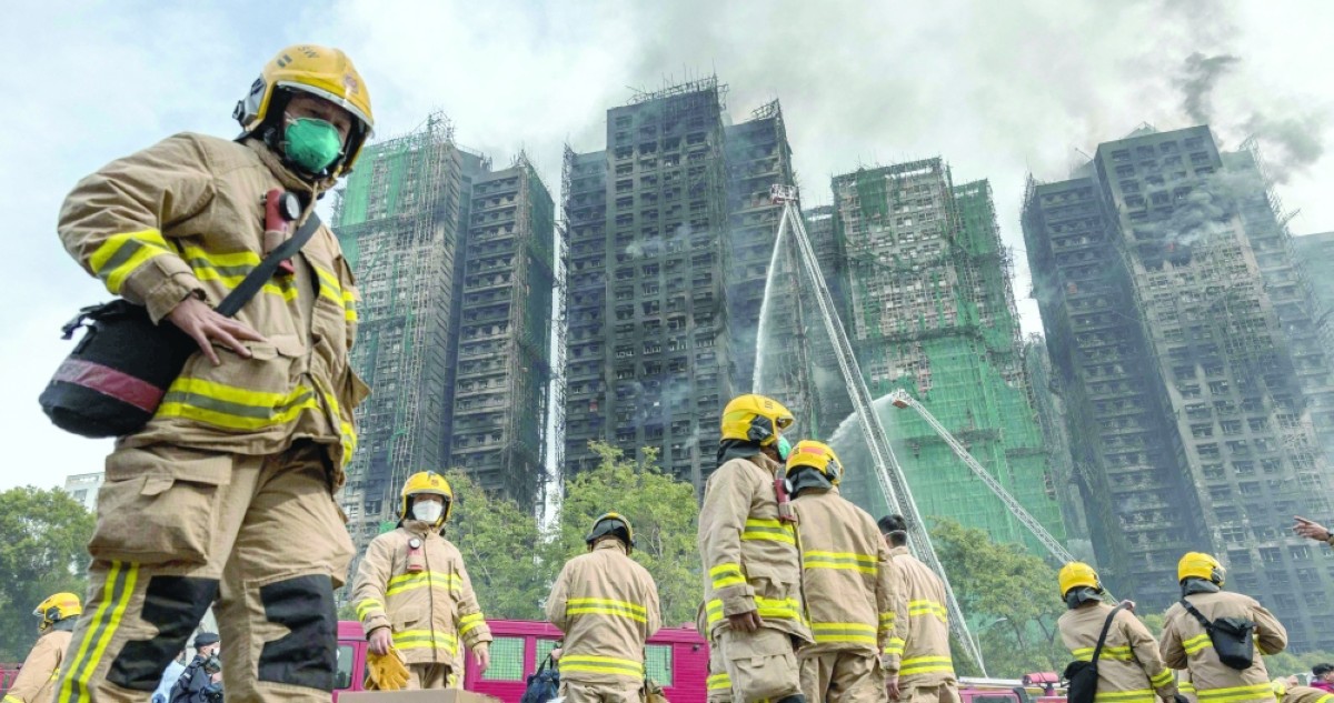 ارتفاع-ضحايا-حريق-هونغ-كونغ-إلى-128-قتيلاً-و76-مصاباً