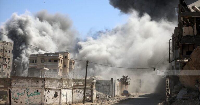 إسرائيل-تواصل-حرب-الإبادة-وتنسف-المنازل-شرق-غزة-وتقصف-خان-يونس