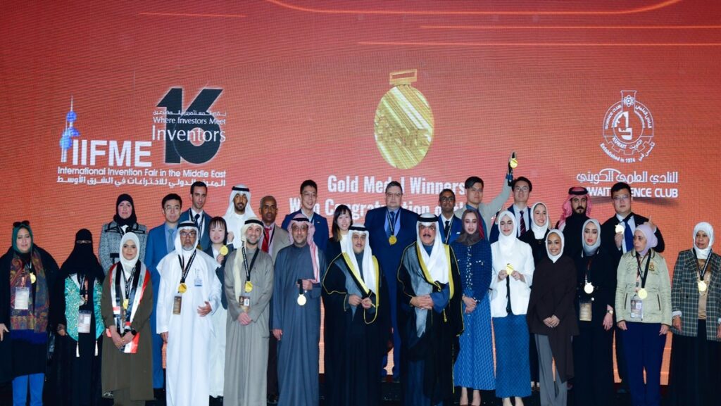 'الأبحاث'-يحصد-أربع-جوائز-في-المعرض-الدولي-للاختراعات-بالشرق-الأوسط