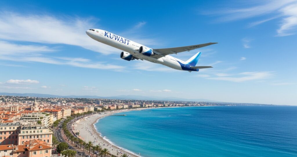'الكويتية'-تطلق-رحلات-مباشرة-إلى-نيس-الفرنسية-اعتباراً-من-4-يوليو