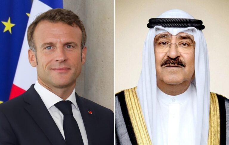 سمو الأمير يتلقى اتصالاً هاتفياً من الرئيس الفرنسي