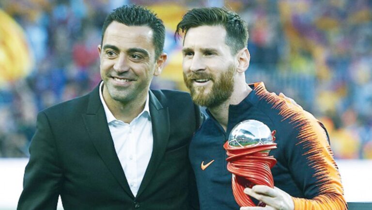 تيباس: تشافي كاذب بشأن عودة ميسي للبرشا