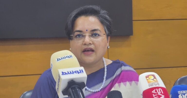 سفيرة الهند: تضامن كامل مع الكويت في مواجهة الظروف الراهنة