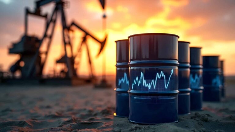 العقود الآجلة لخام برنت ترتفع 4.56%