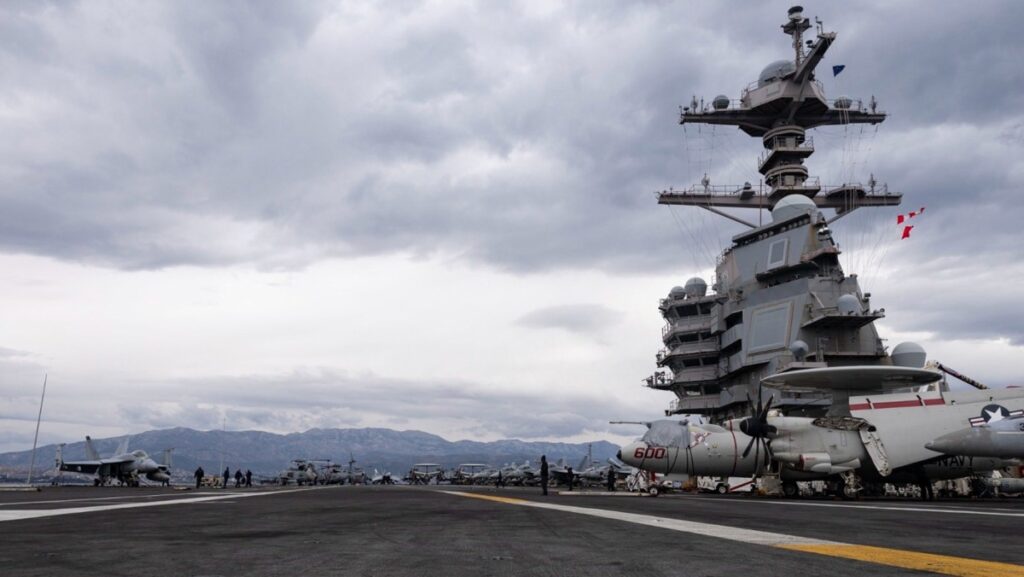 البحرية-الأميركية:-عودة-حاملة-الطائرات-'جيرالد-فورد'-إلى-الخدمة
