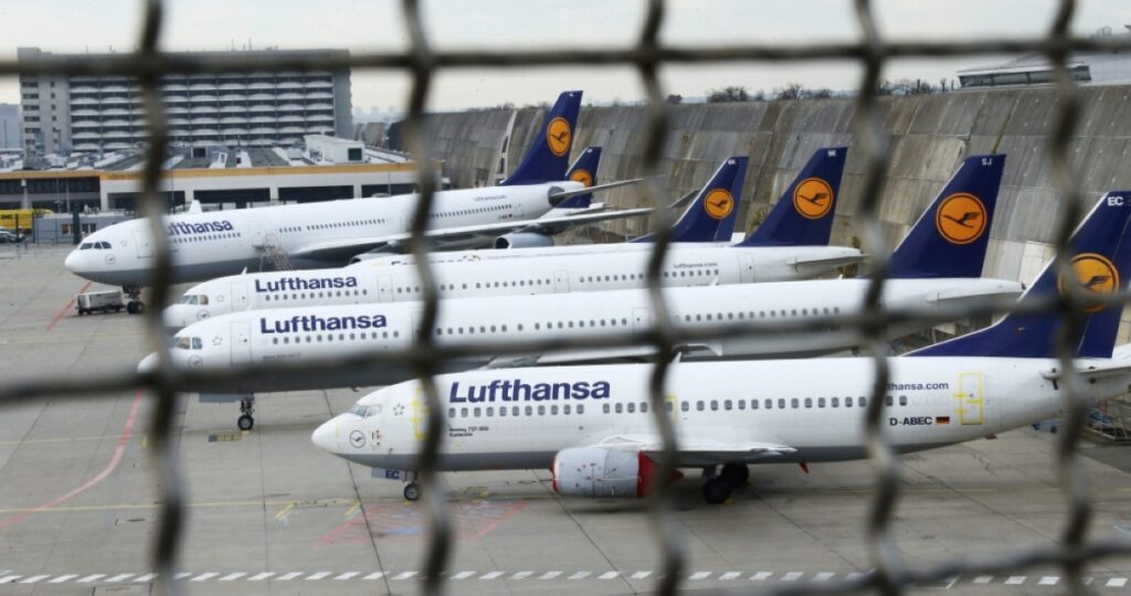 ألمانيا:-إلغاء-مئات-الرحلات-الجوية-بسبب-إضراب-الطيارين-في-شركة-'لوفتهانزا'
