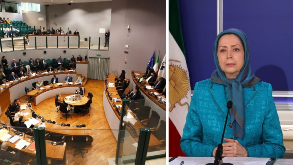 مريم-رجوي-أمام-مجلس-'ماركي'-الإيطالي:-تغيير-النظام-بيد-الشعب-هو-الحل-للأزمة-الإيرانية