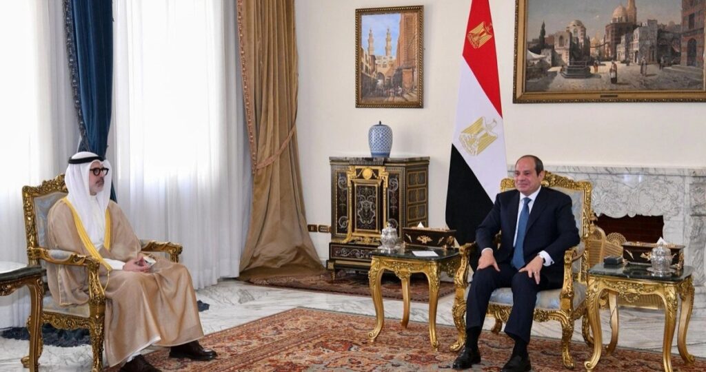 السيسي-يستقبل-وزير-الخارجية:-أمن-الكويت-والدول-العربية-امتداد-طبيعي-لأمن-مصر-القومي