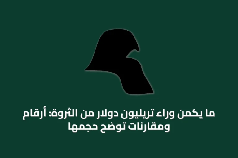 ما يكمن وراء تريليون دولار من الثروة: أرقام ومقارنات توضح حجمها