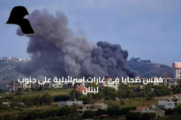 خمس ضحايا في غارات إسرائيلية على جنوب لبنان