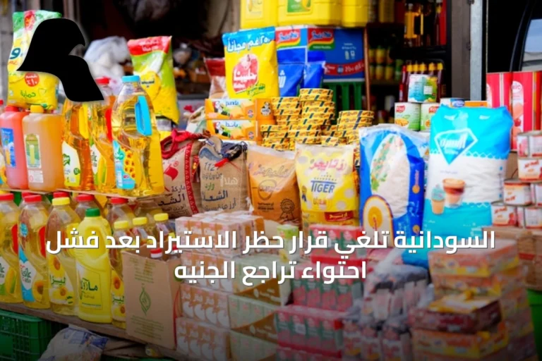 السودانية تلغي قرار حظر الاستيراد بعد فشل احتواء تراجع الجنيه
