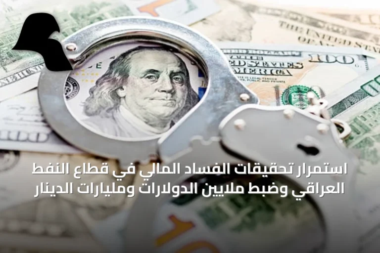 استمرار تحقيقات الفساد المالي في قطاع النفط العراقي وضبط ملايين الدولارات ومليارات الدينار