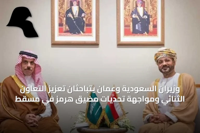 وزيران السعودية وعمان يتباحثان تعزيز التعاون الثنائي ومواجهة تحديات مضيق هرمز في مسقط