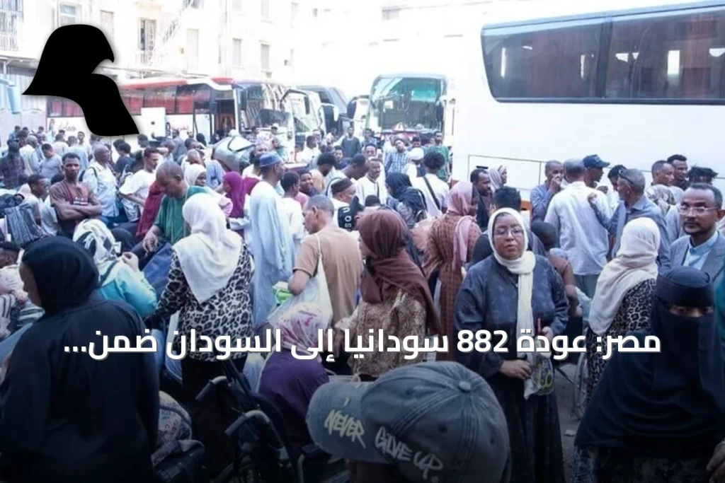 مصر: عودة 882 سودانياً إلى السودان ضمن مبادرة العودة الطوعية