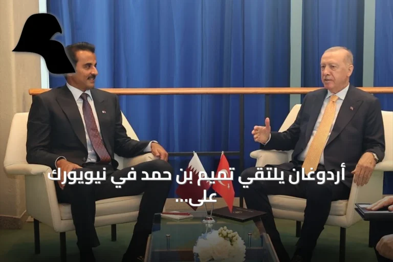 أردوغان يلتقي تميم بن حمد في نيويورك على هامش الجمعية العامة للأمم المتحدة