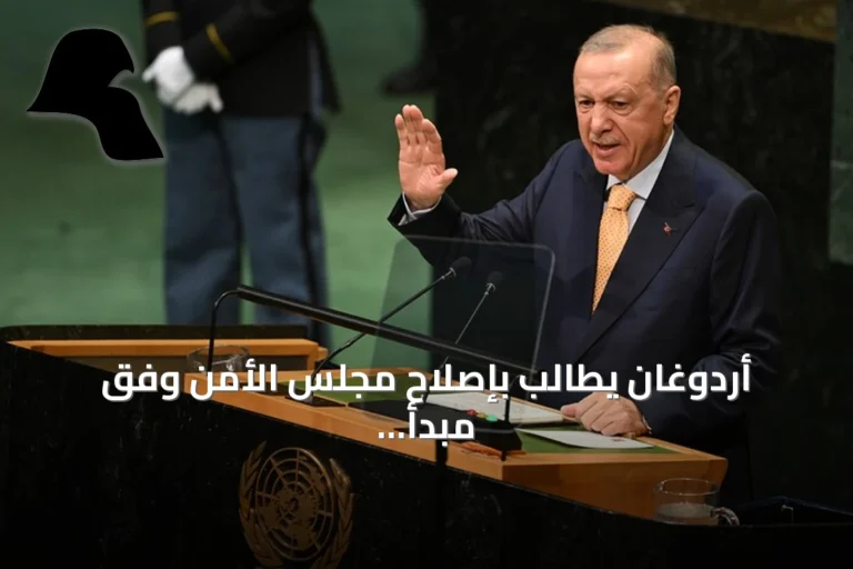 أردوغان يطالب بإصلاح مجلس الأمن وفق مبدأ ‘العالم أكبر من خمسة’