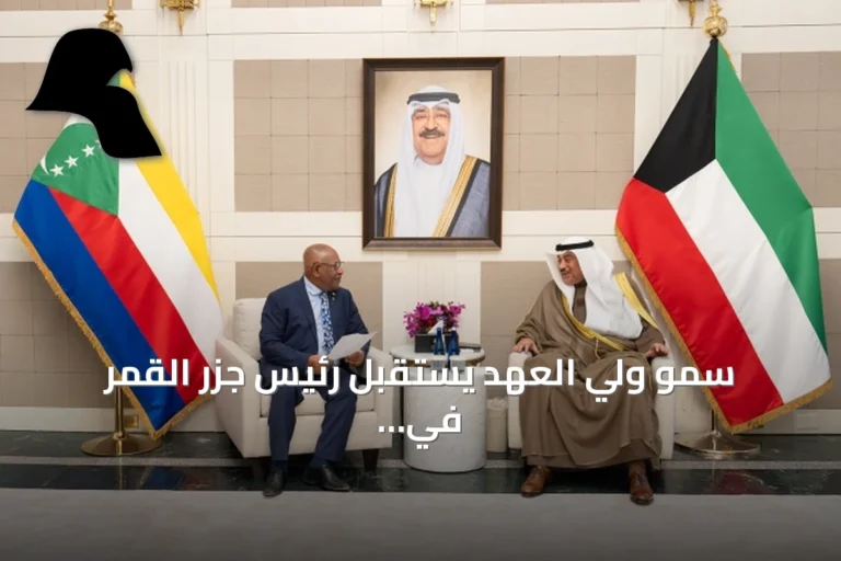 سمو ولي العهد يستقبل رئيس جزر القمر في نيويورك ويبحث سبل تطوير العلاقات