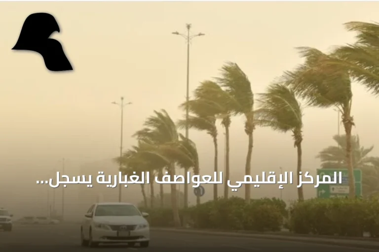 المركز الإقليمي للعواصف الغبارية يسجل ساعتين من الظواهر الغبارية على المملكة