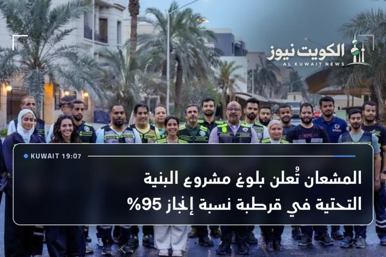 المشعان تُعلن بلوغ مشروع البنية التحتية في قرطبة نسبة إنجاز 95%