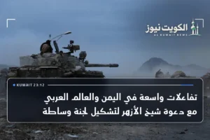 تفاعلات واسعة في اليمن والعالم العربي مع دعوة شيخ الأزهر لتشكيل لجنة وساطة