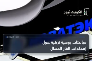 مباحثات روسية تركية حول إمدادات الغاز المسال