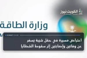 اعتراض مسيرة في حقل شيبة يسفر عن وفاتين وإصابتين إثر سقوط الشظايا