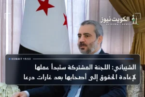 الشيباني: اللجنة المشتركة ستبدأ عملها لإعادة الحقوق إلى أصحابها بعد غارات درعا
