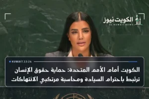 الكويت أمام الأمم المتحدة: حماية حقوق الإنسان ترتبط باحترام السيادة ومحاسبة مرتكبي الانتهاكات